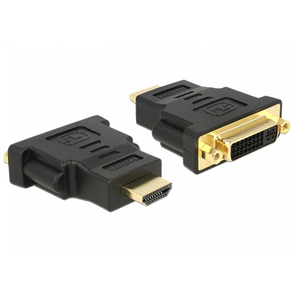 Adaptor HDMI Tata - DVI Mama Gold